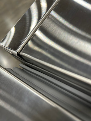 24" Stainless Dual Zone Wine Cabinet - Glass Door - Right Hinge | 10445146-1