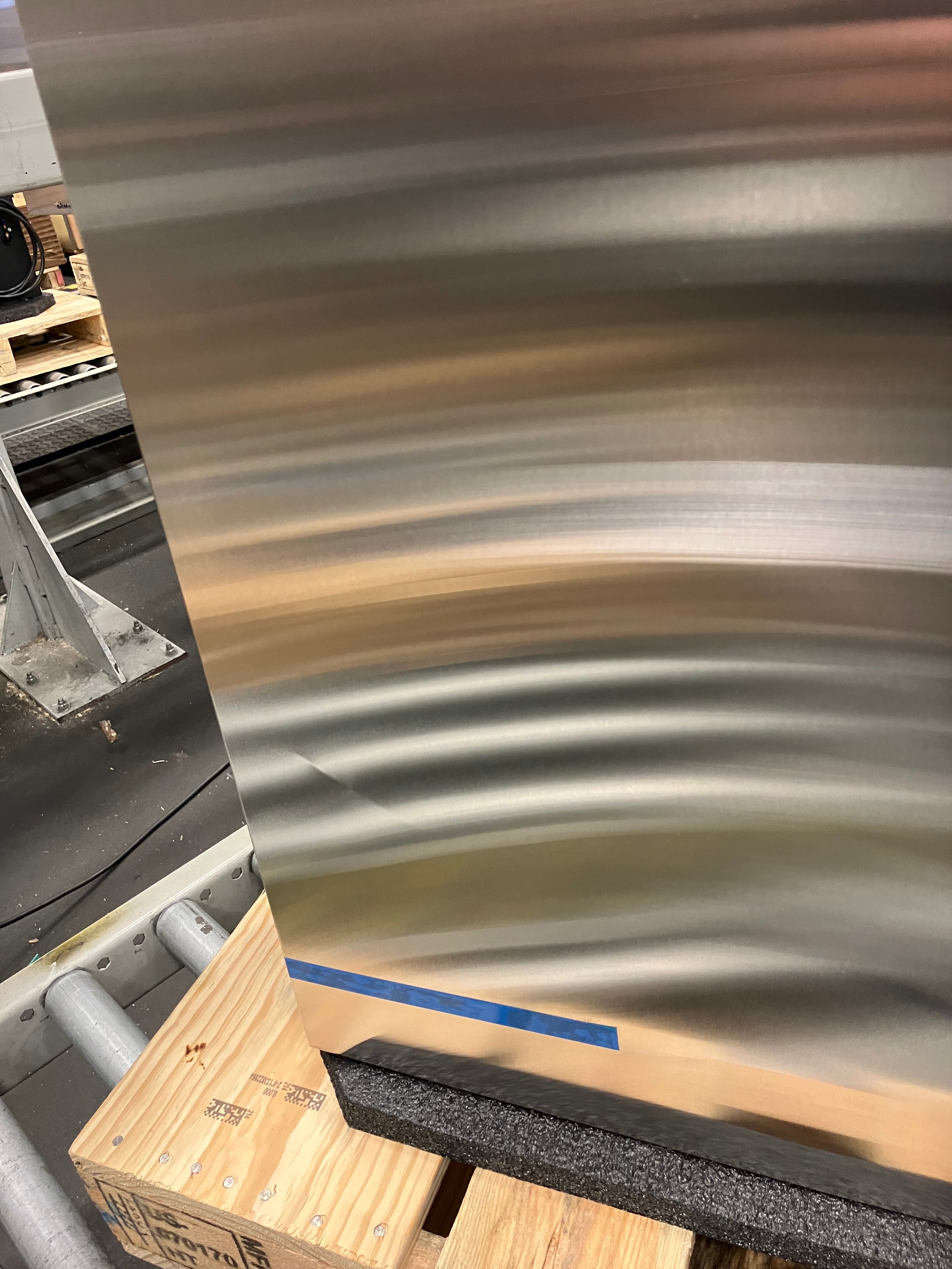 24" Stainless Refrigerator - Glass Door - Left Hinge | 10885551-1