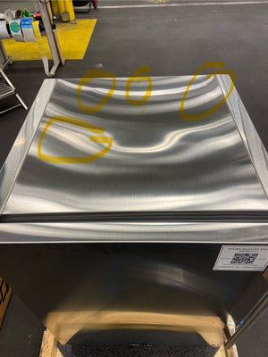 24" Stainless Refrigerator - Solid Door - Left Hinge | 11105868-1