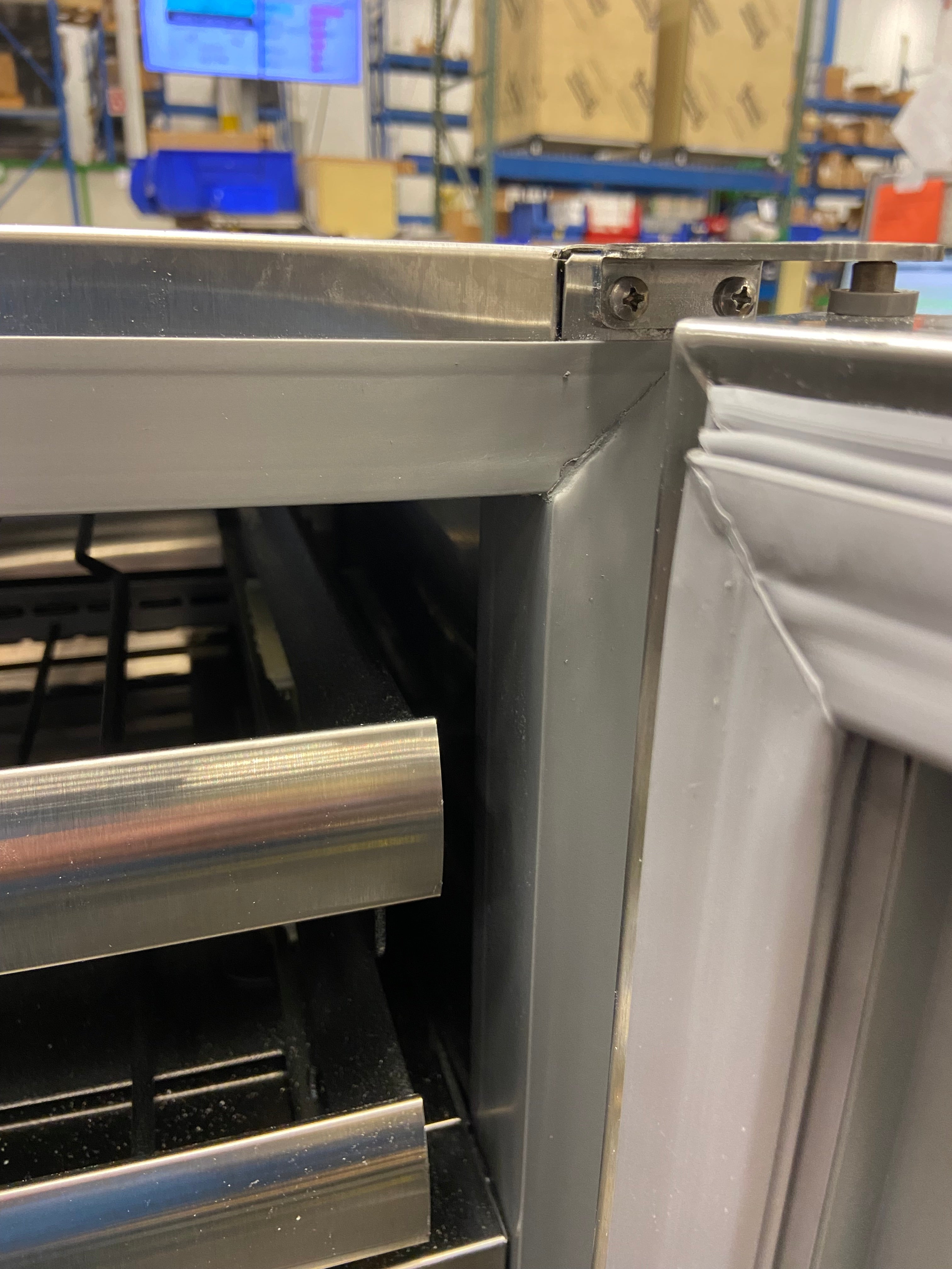 24" Stainless Dual Zone Wine Cabinet - Glass Door - Right Hinge | 11105872-1