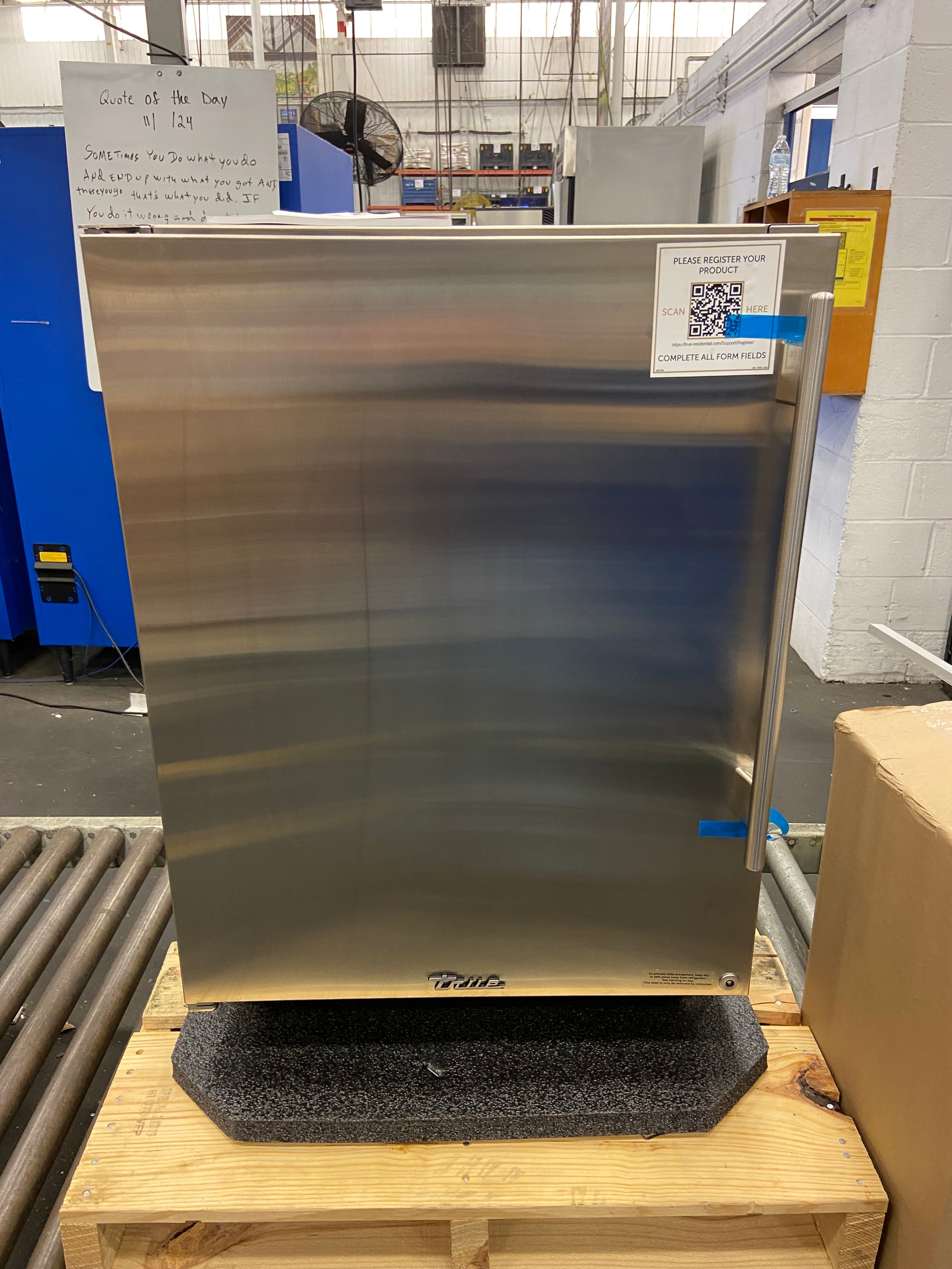 24" Stainless Dual Tap Beverage Dispenser - Left Hinge | 11112726-1