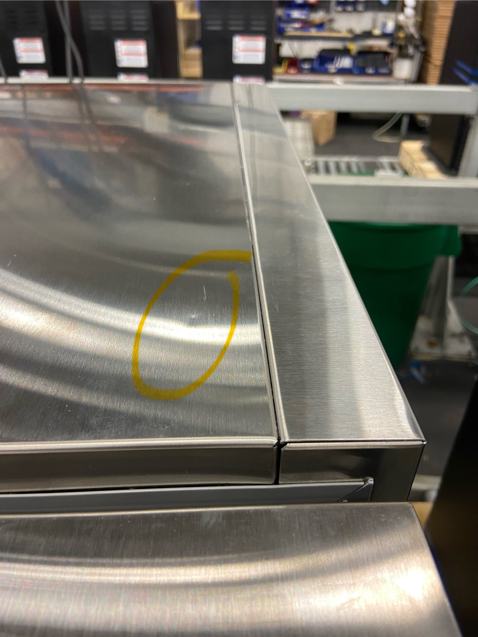 15" Stainless Wine Cabinet - Glass Door - Left Hinge | 11123932-1