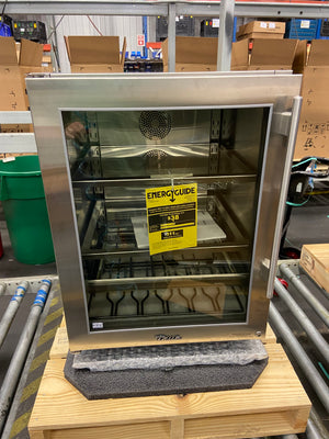 24" Stainless Beverage Center - Glass Door - Left Hinge | 11147432-1