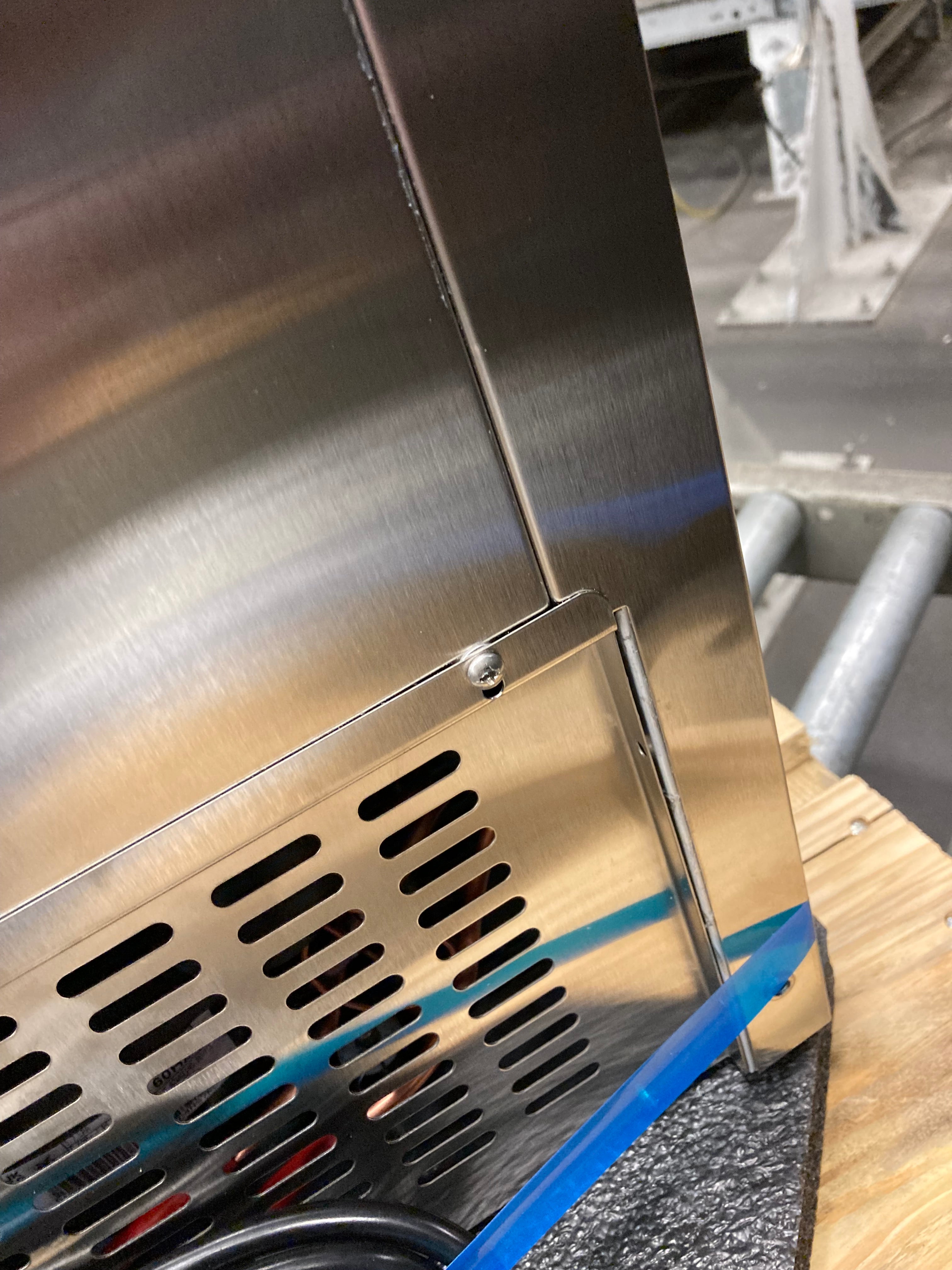 24" Stainless Refrigerator - Solid Door - Right Hinge | 11135919-1