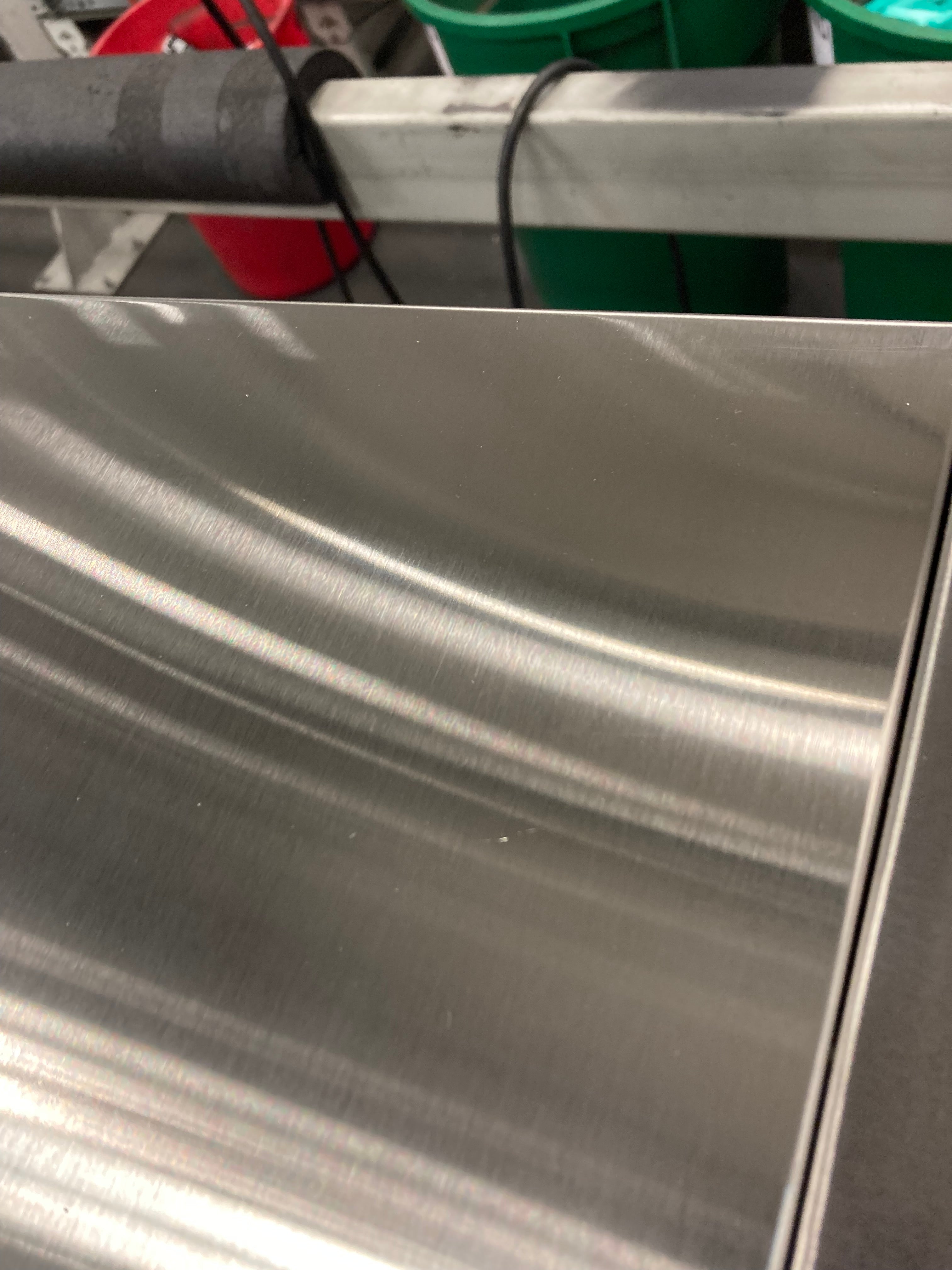 24" Stainless Refrigerator - Glass Door - Left Hinge | 11192964-1