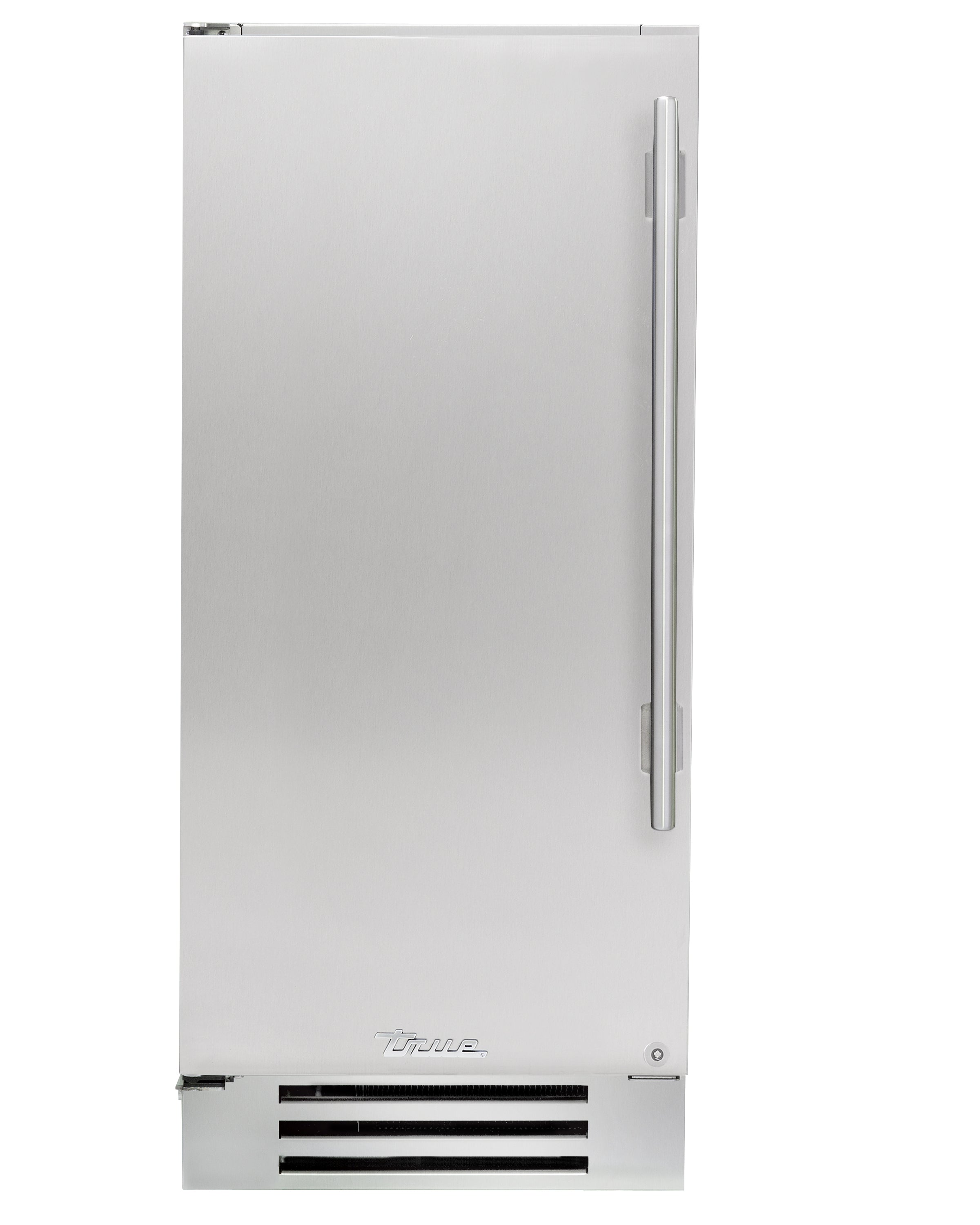 15" Stainless Undercounter Refrigerator - Solid Door - Left Hinge | 10967392-1