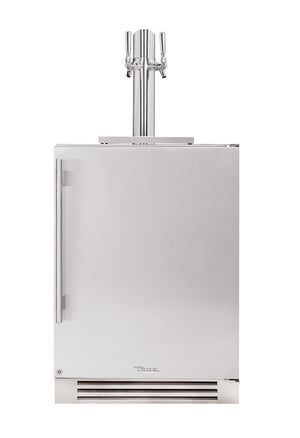 24" Stainless Dual Tap Beverage Dispenser - Right Hinge | 11088895-1