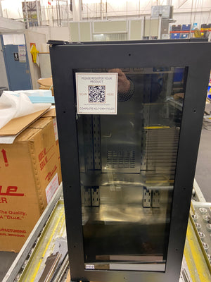 15" Overlay Wine Cabinet - Glass Door - Left Hinge | 10366672-1