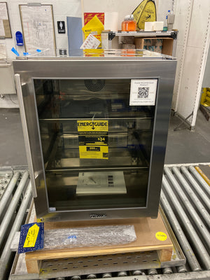 24" Stainless Refrigerator - Glass Door - Right Hinge | 10450356-1