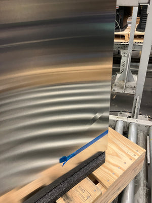 24" Stainless Refrigerator - Glass Door - Left Hinge | 10885551-1