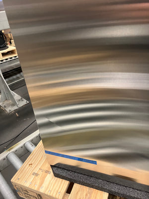 24" Stainless Refrigerator - Glass Door - Left Hinge | 10885551-1