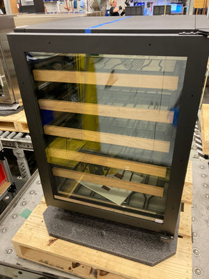 24" Overlay Single Zone Wine Cabinet - Glass Door - Right Hinge | 10927789-1