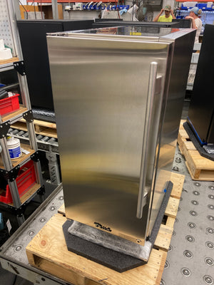 15" Stainless Undercounter Refrigerator - Solid Door - Left Hinge | 10967392-1