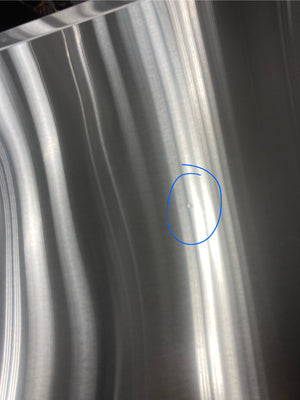 24" Stainless Refrigerator - Glass Door - Left Hinge | 10972048-1