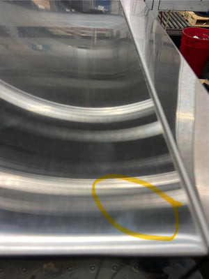 24" Stainless Refrigerator - Solid Door - Left Hinge | 11129492-1