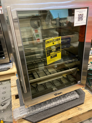 24" Stainless Beverage Center - Glass Door - Right Hinge | 11135924-1