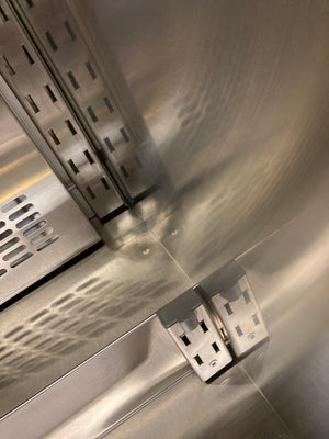 24" Stainless Refrigerator - Glass Door - Right Hinge | 11141555-1