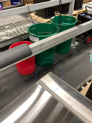 24" Stainless Refrigerator - Glass Door - Right Hinge | 11141555-1