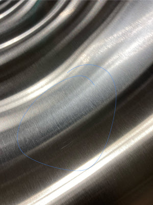 24" Stainless Refrigerator - Glass Door - Right Hinge | 11141555-1