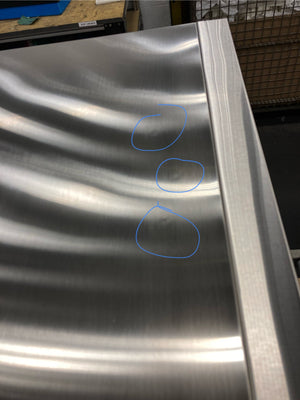 24" Stainless Beverage Center - Glass Door - Right Hinge | 11147428-1