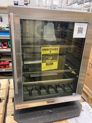 24" Stainless Beverage Center - Glass Door - Right Hinge | 11147428-1