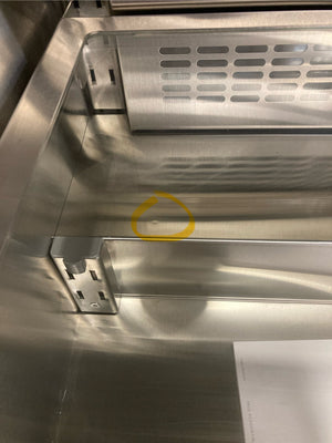 24" Stainless Refrigerator - Glass Door - Right Hinge | 10968643-1