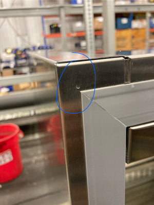 24" Stainless Refrigerator - Solid Door - Right Hinge | 10968660-1