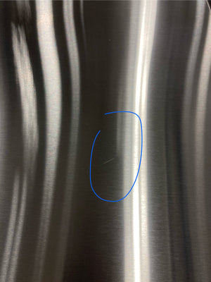 24" Stainless Refrigerator - Solid Door - Right Hinge | 10968660-1