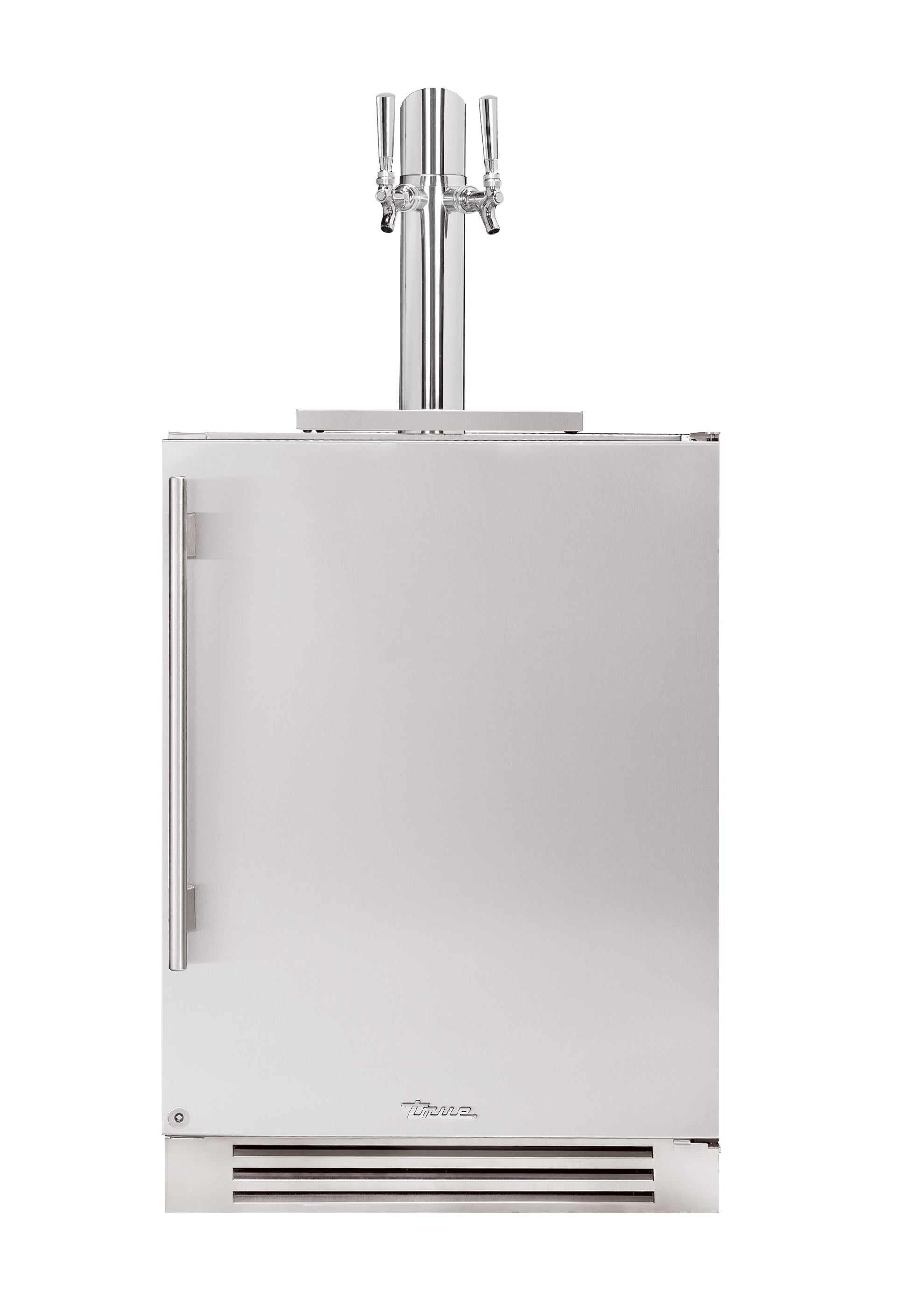 24" Stainless Dual Tap Beverage Dispenser - Right Hinge | 11088895-1